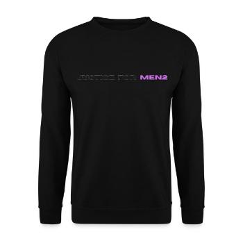 Justice for men2 - Unisex Sweatshirt - black - Front - Alina (178cm) & Michal (187cm)