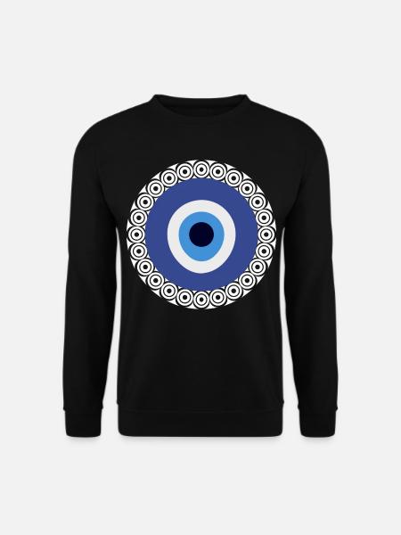 Nazar Icône nazar Charm Nazar Boncuk - Sweat-shirt Unisexe - noir