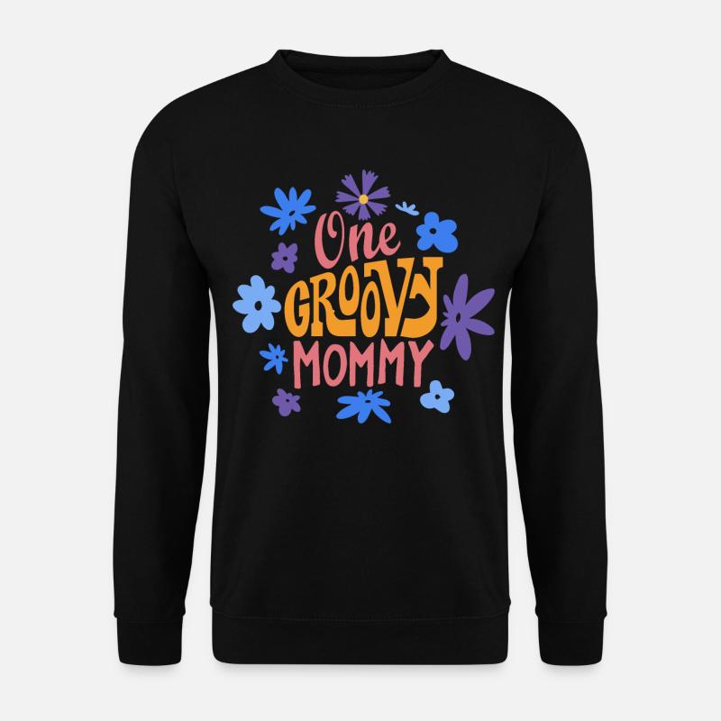 One Groovy Mommy - Unisex Sweatshirt - black