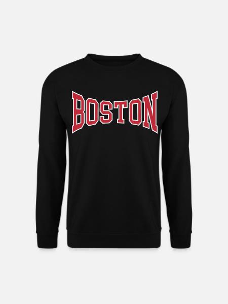 Boston - Unisex Pullover - Schwarz