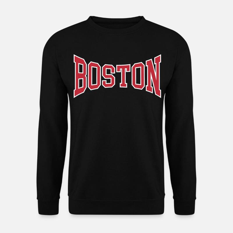 Boston - Unisex Pullover - Schwarz