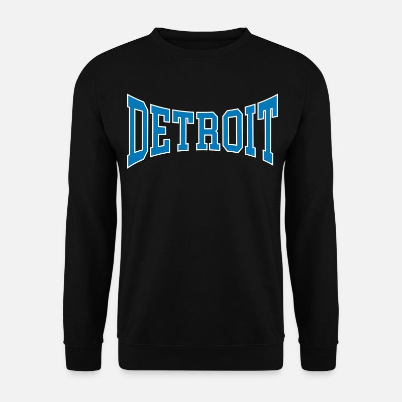 Detroit - Sweat-shirt Unisexe - noir