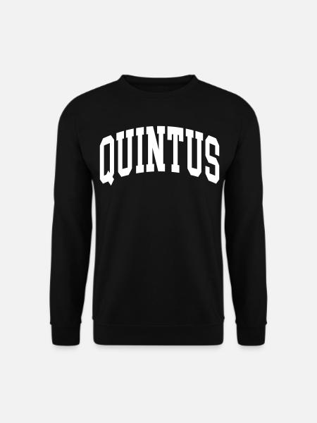 Quintus - Sweat-shirt Unisexe - noir