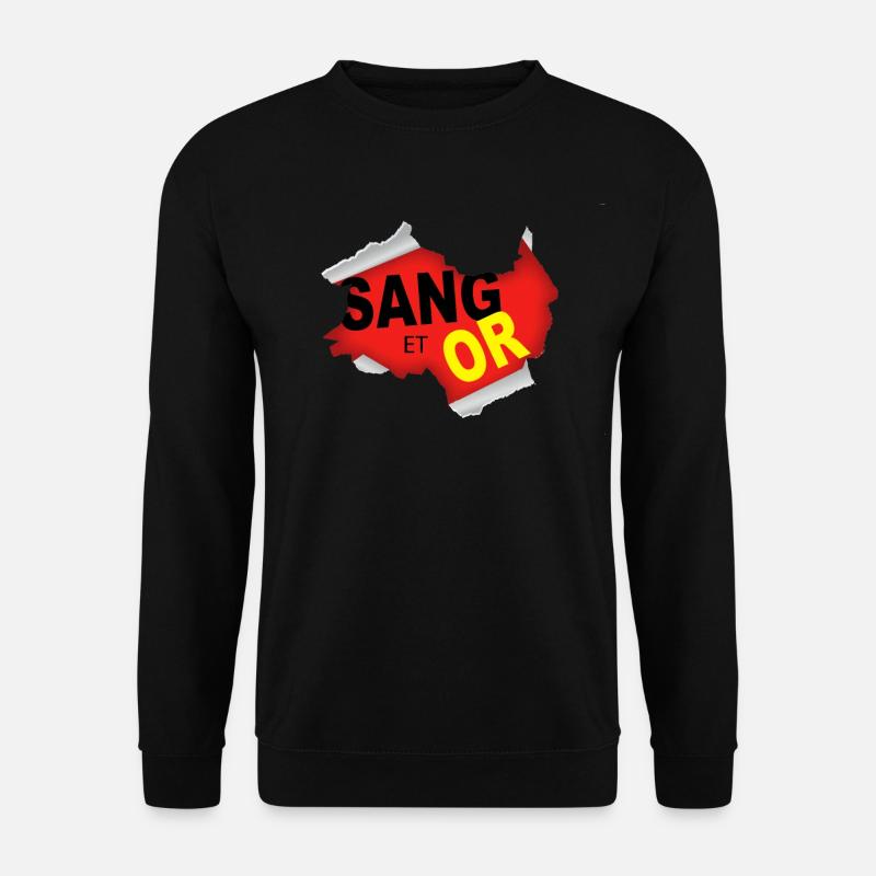 Blut und GOLD - Unisex Pullover - Schwarz
