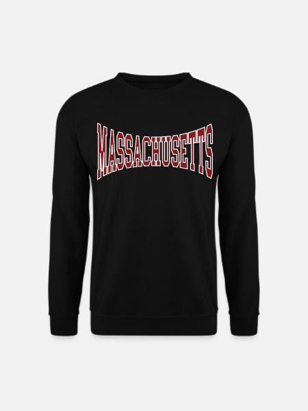 Massachusetts - Unisex Sweatshirt - black
