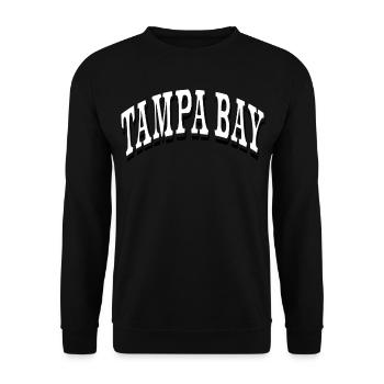Tampa Bay - Unisex Sweatshirt - black - Front - Alina (178cm) & Michal (187cm)