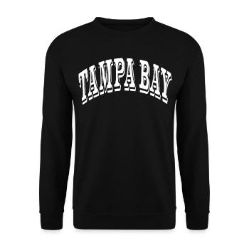 Tampa Bay - Unisex Sweatshirt - black - Front - Alina (178cm) & Michal (187cm)