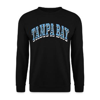 Tampa Bay - Unisex Sweatshirt - black - Front - Alina (178cm) & Michal (187cm)