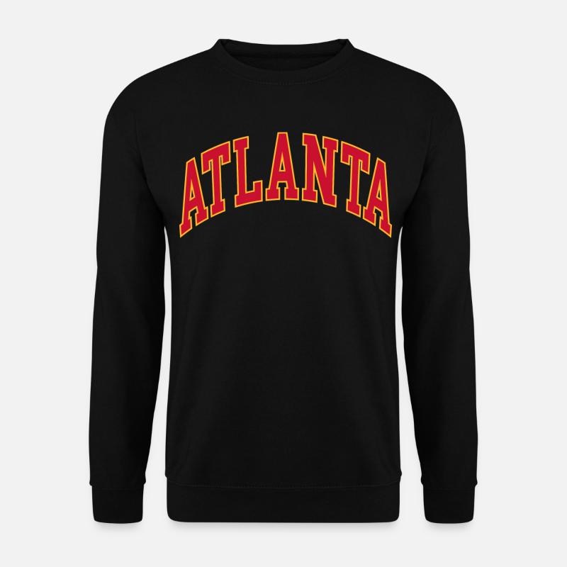 Atlanta - Unisex Pullover - Schwarz