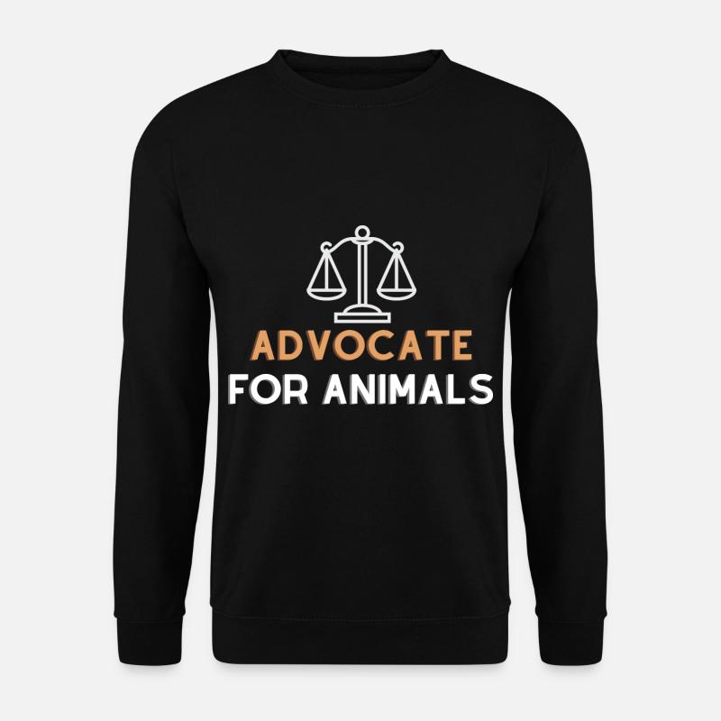 Anwalt der Tiere - Unisex Pullover - Schwarz