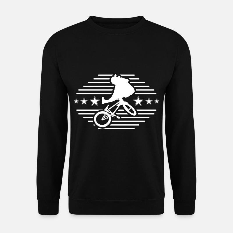 Pilote de BMX - Sweat-shirt Unisexe - noir