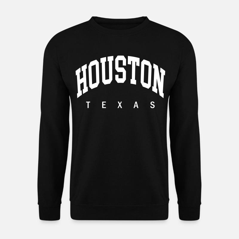 Houston - Unisex Pullover - Schwarz