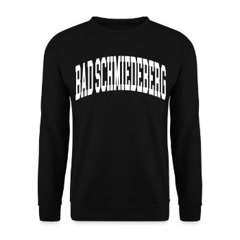 Mauvais Schmiedeberg - Sweat-shirt Unisexe - noir - Devant - Alina (178cm) & Michal (187cm)