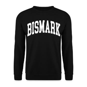 Bismarck - Sweat-shirt Unisexe - noir - Devant - Alina (178cm) & Michal (187cm)