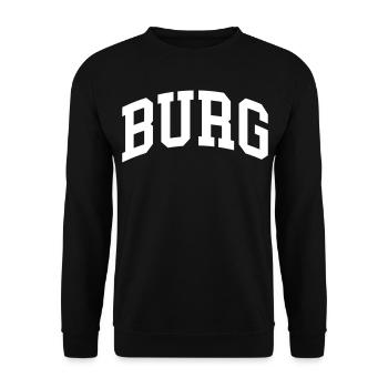 Castle - Unisex Sweatshirt - black - Front - Alina (178cm) & Michal (187cm)