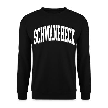 Schwanebeck - Sweat-shirt Unisexe - noir - Devant - Alina (178cm) & Michal (187cm)