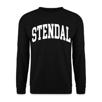 Stendal - Unisex Pullover - Schwarz - Vorne - Alina (178cm) & Michal (187cm)