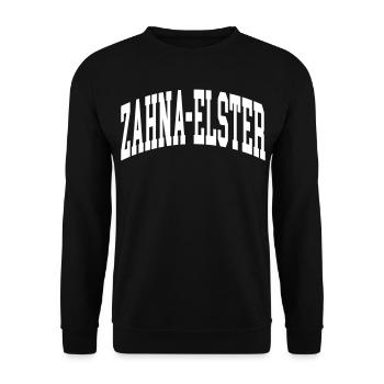 Zahna-Elster - Sweat-shirt Unisexe - noir - Devant - Alina (178cm) & Michal (187cm)