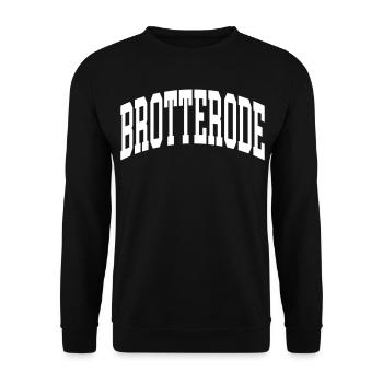 Brotterode - Sweat-shirt Unisexe - noir - Devant - Alina (178cm) & Michal (187cm)