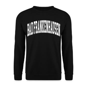 Bad Frankenhausen - Sweat-shirt Unisexe - noir - Devant - Alina (178cm) & Michal (187cm)