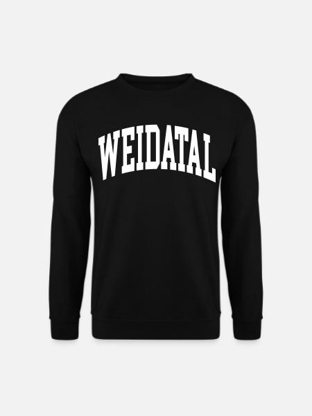 Weidatal - Sweat-shirt Unisexe - noir