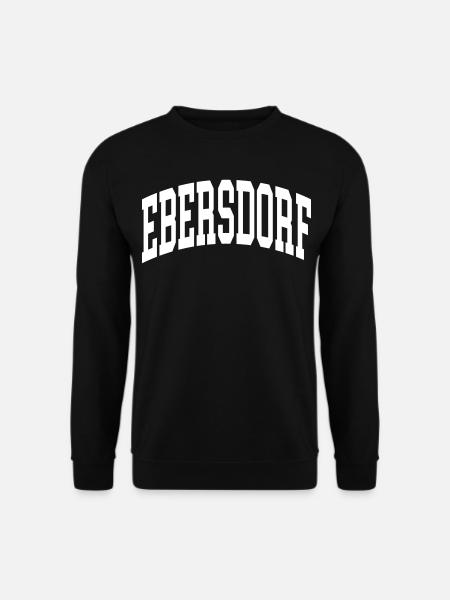 Ebersdorf - Sweat-shirt Unisexe - noir