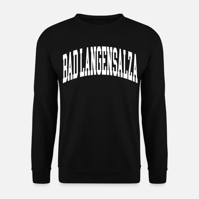 Bad Langensalza - Unisex Pullover - Schwarz