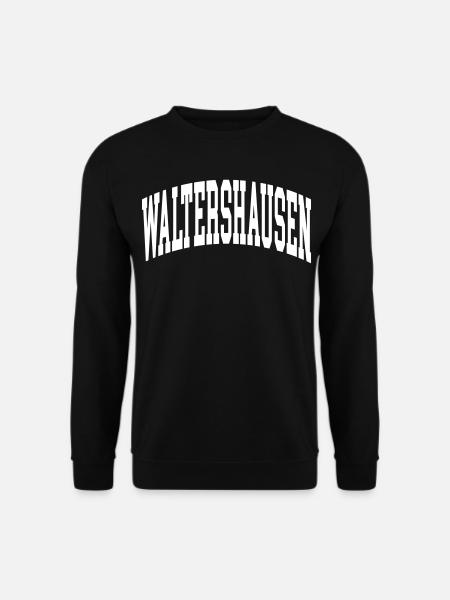 Waltershausen - Unisex Pullover - Schwarz