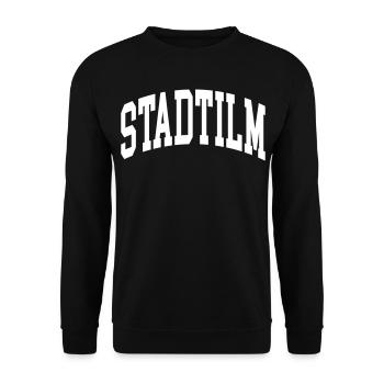 Stadtilm - Sweat-shirt Unisexe - noir - Devant - Alina (178cm) & Michal (187cm)