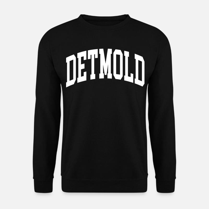 Detmold - Sweat-shirt Unisexe - noir