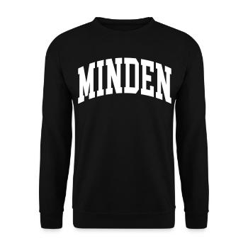 Minden - Unisex Pullover - Schwarz - Vorne - Alina (178cm) & Michal (187cm)