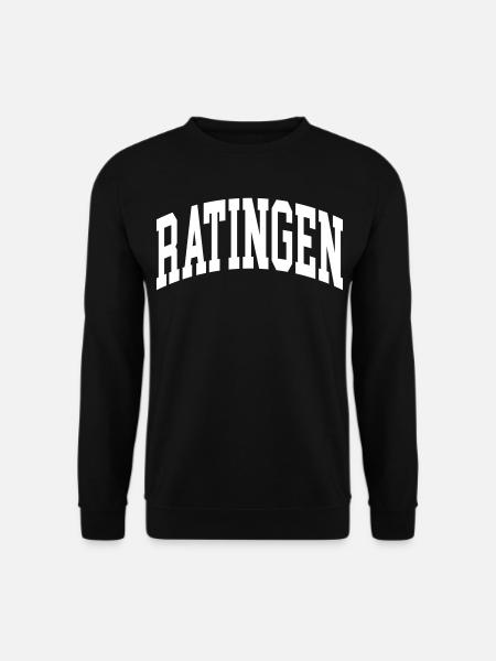 Ratingen - Unisex Pullover - Schwarz