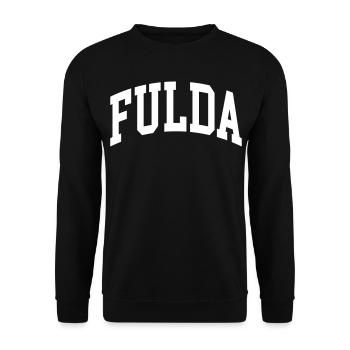 Fulda - Sweat-shirt Unisexe - noir - Devant - Alina (178cm) & Michal (187cm)
