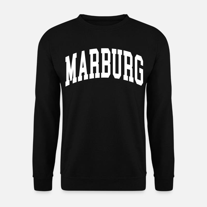 Marburg - Unisex Pullover - Schwarz