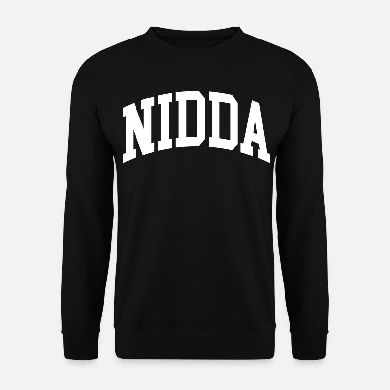 Nidda - Sweat-shirt Unisexe - noir