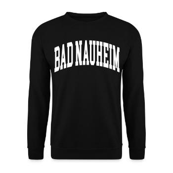 Bad Nauheim - Sweat-shirt Unisexe - noir - Devant - Alina (178cm) & Michal (187cm)