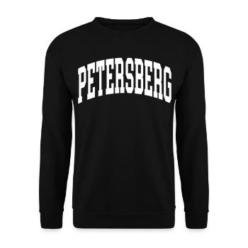 Petersberg - Unisex Pullover - Schwarz - Vorne - Alina (178cm) & Michal (187cm)
