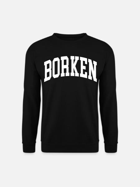 Borken - Unisex Pullover - Schwarz