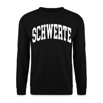 Schwerte - Unisex Pullover - Schwarz - Vorne - Alina (178cm) & Michal (187cm)