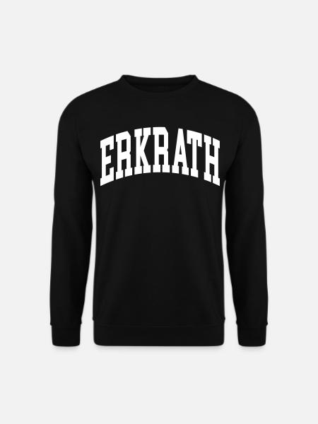 Erkrath - Unisex Pullover - Schwarz