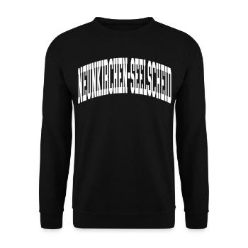 Neunkirchen-Seelscheid - Unisex Pullover - Schwarz - Vorne - Alina (178cm) & Michal (187cm)