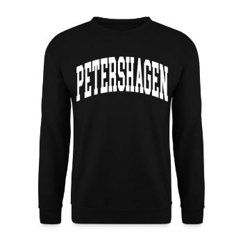 Petershagen - Sweat-shirt Unisexe - noir - Devant - Alina (178cm) & Michal (187cm)