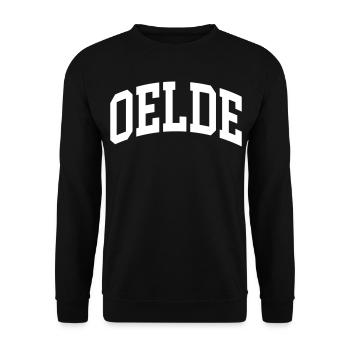 Oelde - Sweat-shirt Unisexe - noir - Devant - Alina (178cm) & Michal (187cm)