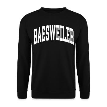 Baesweiler - Sweat-shirt Unisexe - noir - Devant - Alina (178cm) & Michal (187cm)