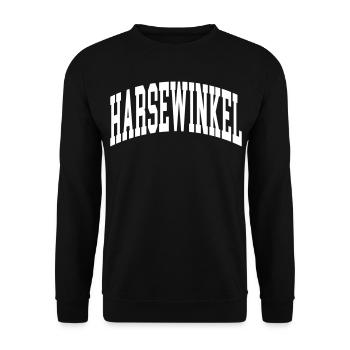 Harsewinkel - Sweat-shirt Unisexe - noir - Devant - Alina (178cm) & Michal (187cm)