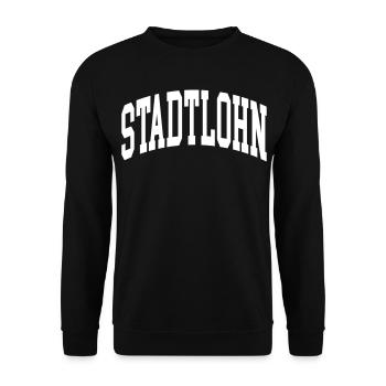 Stadtlohn - Sweat-shirt Unisexe - noir - Devant - Alina (178cm) & Michal (187cm)