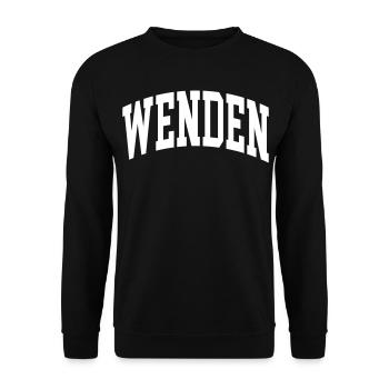 Turn - Unisex Sweatshirt - black - Front - Alina (178cm) & Michal (187cm)