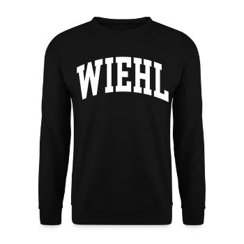 Wiehl - Sweat-shirt Unisexe - noir - Devant - Alina (178cm) & Michal (187cm)