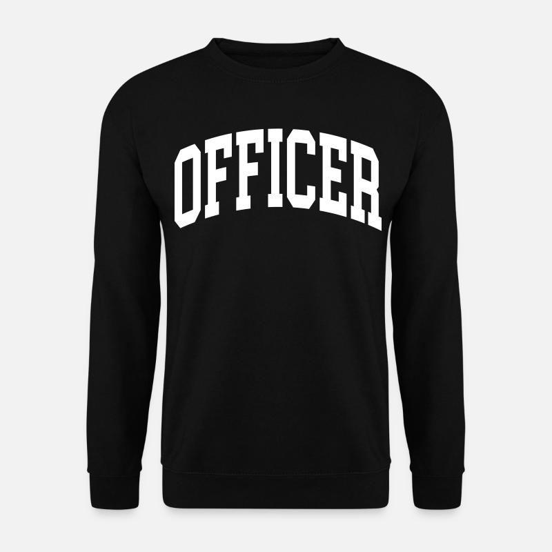 Officier - Sweat-shirt Unisexe - noir