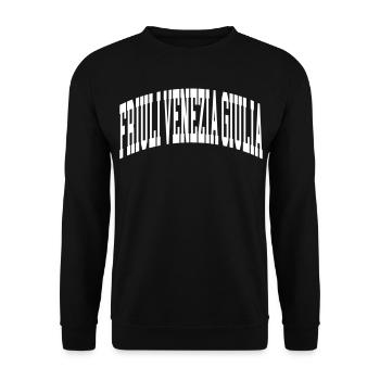 Friuli Venezia Giulia - Unisex Pullover - Schwarz - Vorne - Alina (178cm) & Michal (187cm)